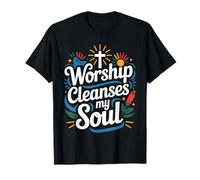 Christian Family Worship Jesus Church Community Quotes T-Shirt