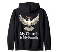 Christian Family Worship Jesus Church Community Quotes Zip Hoodie