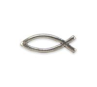 Christian Fish | English Pewter Pin Badge | Little Gift | Cracker Filler