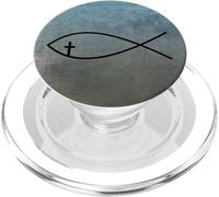 Christian Fish Symbol Ichthys Religious Faith PopSockets PopGrip for MagSafe