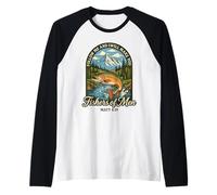 Christian Fishing Hunting Outdoor Tee Matt 4:19 Church Raglan Baseball Tee