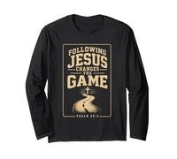 Christian Following Jesus Changes The Game Kids Gift Long Sleeve T-Shirt