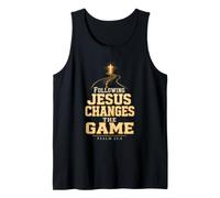 Christian Following Jesus Changes The Game Kids Gift Tank Top