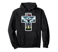 Christian Football Player Bible Verse Quote Philippians 4:13 Pullover Hoodie