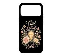 Christian For God So Loved The World Bible Verse Gift Case for iPhone 17 Pro Max