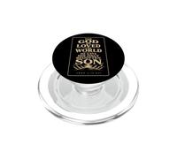 Christian For God So Loved The World He Gave His Only Gift PopSockets PopGrip for MagSafe