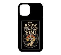 Christian For I Know The Plans Jeremiah 29:11 Gift Case for iPhone 12/12 Pro