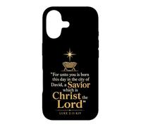 Christian For Unto You Is Born Luke 2:11 Gift Case for iPhone 17