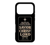 Christian For Unto You Is Born Luke 2:11 Gift Case for iPhone 17 Pro