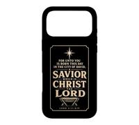 Christian For Unto You Is Born Luke 2:11 Gift Case for iPhone 17 Pro Max