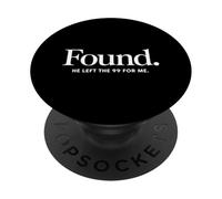 Christian Found He Left The 99 For Me Backprint PopSockets Adhesive PopGrip
