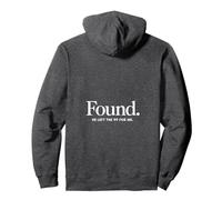 Christian Found He Left The 99 For Me Backprint Pullover Hoodie