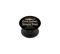 Christian Fresh Seafood From Simon Peter & Co Gift PopSockets Adhesive PopGrip