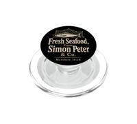 Christian Fresh Seafood From Simon Peter & Co Gift PopSockets PopGrip for MagSafe