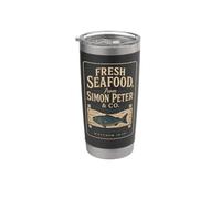 Christian Fresh Seafood from Simon Peter & Co Gift Stainless Steel Insulated Tumbler
