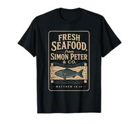 Christian Fresh Seafood from Simon Peter & Co Gift T-Shirt