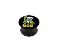Christian FROG Fully Rely On God Faith Gift For Kids PopSockets Adhesive PopGrip