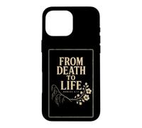 Christian From Death To Life Romans 6:13 Bible Verse Gift Case for iPhone 16 Pro Max