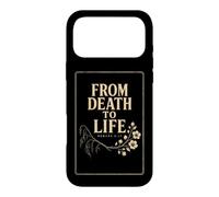 Christian From Death To Life Romans 6:13 Bible Verse Gift Case for iPhone 17 Pro Max