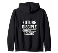 Christian Future Disciple Loading Youth Ministry Zip Hoodie