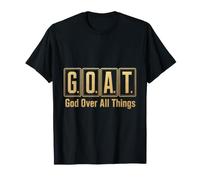 Christian G.O.A.T. God Over All Things Men Gift T-Shirt