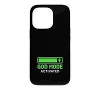 Christian Gamer God Mode Activated XP Faith Case for iPhone 13 Pro