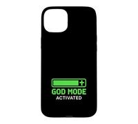 Christian Gamer God Mode Activated XP Faith Case for iPhone 15 Plus