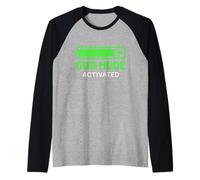 Christian Gamer God Mode Activated XP Faith Raglan Baseball Tee