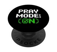 Christian Gamer Pray Mode: On Faith PopSockets Adhesive PopGrip