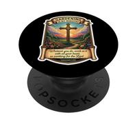 Christian Gardener Gardening Is My Ministry God Jesus Christ PopSockets Adhesive PopGrip