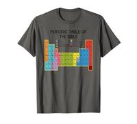 Christian Gift - Word of God - Periodic Table of The Bible T-Shirt