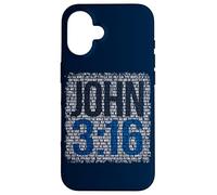 Christian gifts bible verse John 3:16 scriptures God's Love Case for iPhone 16