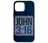Christian gifts bible verse John 3:16 scriptures God's Love Case for iPhone 16 Pro Max