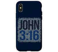 Christian gifts bible verse John 3:16 scriptures God's Love Case for iPhone X/XS