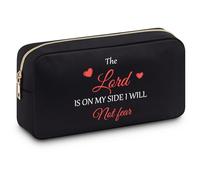 Christian Gifts for Women Faith Cosmetic Bag Inspirational Bible Verse Bag Religious Gift for Women Christian Makeup Bag Spiritual Gifts for Women Her Friends Christmas Birthday Gifts