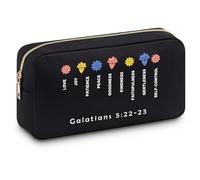 Christian Gifts for Women Faith Cosmetic Bags Inspirational Bible Verse Gifts for Her Friend Makeup Bag Birthday Gifts for Women Mom Religious Gifts Bags for Women Christmas Birthday Gift
