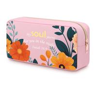 Christian Gifts for Women Faith Makeup Bag Religious Presents for Women Bible Verse Cosmetic Bag Christian Quote Bible Scripture Cosmetic Pouch Christmas Birthday Double Side Print Toiletry Bag