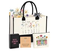 Christian Gifts for Women Inspirational Religious Gifts for Womens Birthday Gift for Womens Faith Based Tote Bag Friendship God Says You Are Gift For Mom Sister Friends