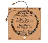 Christian Gifts For Women Keychain Inspirational Religious Gift For Female Cross Bracelet Spiritual Gifts For Women Faith Christian Birthday Thanksgiving Day Gift