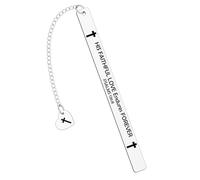 Christian Gifts for Women Men Bible Verse Metal Bookmark Gift First Communion for Book Lovers Motivational Bible Bookmark for Friends Birthday Present