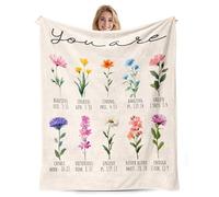 Christian Gifts for Women, Religious Christian Blanket for Women, Inspirational Religious Birthday Gifts for Her Mum Sister Friend Daughter 50 x 60 inches