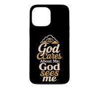 Christian God Cares About Me God Sees Faith Gift Case for iPhone 13 Pro Max