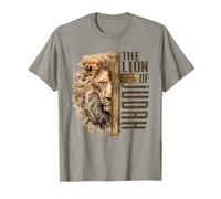 Christian God Faith Cross Jesus Is The Lion Of Judah T-Shirt