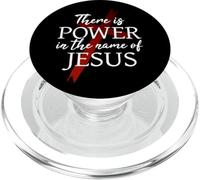 Christian God Faith There is power in the name of Jesus PopSockets PopGrip for MagSafe