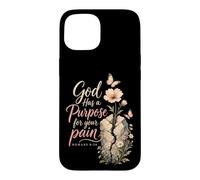 Christian God Has a Purpose for Your Pain Gift Case for iPhone 15