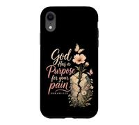 Christian God Has a Purpose for Your Pain Gift Case for iPhone XR