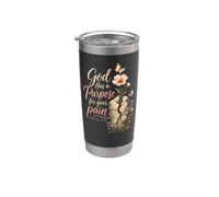 Christian God Has a Purpose for Your Pain Gift Stainless Steel Insulated Tumbler