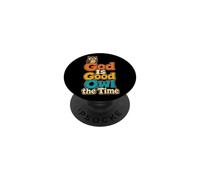 Christian God Is Good Owl The Time Kids Gift PopSockets Adhesive PopGrip