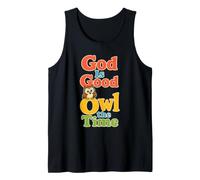 Christian God is Good Owl The Time Kids Gift Tank Top