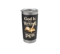 Christian God is Still Writing Your Story Gift Stainless Steel Insulated Tumbler